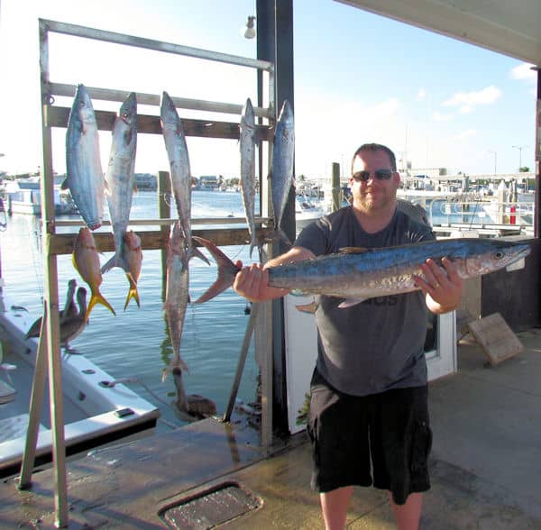 Nice King Mackerel caught in Key West fishing on Charter boat Southbound