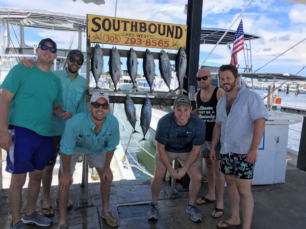 Black Fin Tuna caught in Key West fishing on Key West charter Boat Southbound