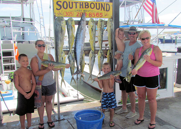 Fish caught in Key West fishing on Key West charter fishing boat Southbound