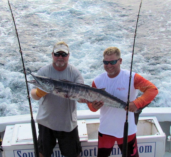Wahoo caught fishing  in Key West on Charter Boat Southbound