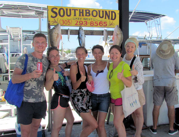 Another fun day with fish caught in Key West fishing on charter boat Soutbound