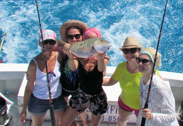 Nice Mutton Snapper caught in Key West fishing on charter boat Soutbound