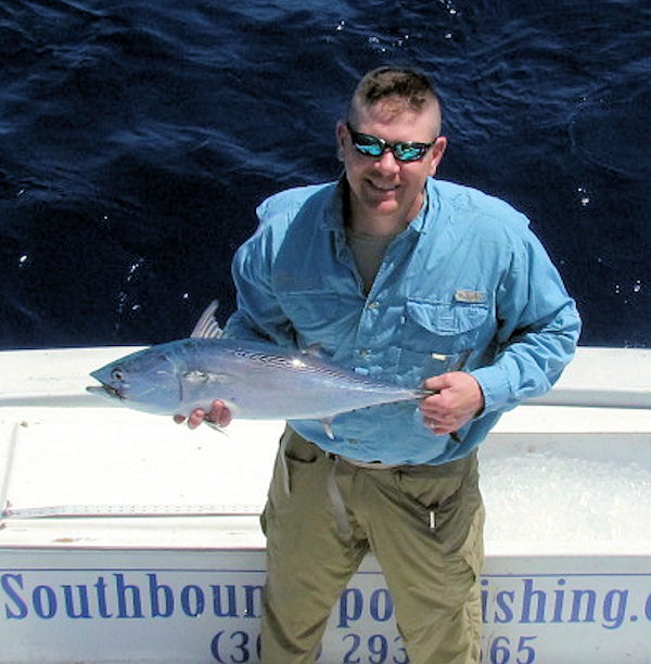Bonitocaught in Key West Fishing on charter boat Southbound