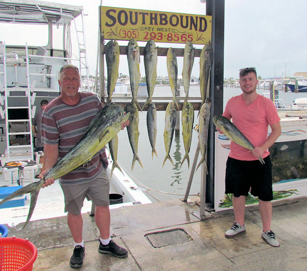 Fish caught in Key West fishing on Key West charter fishing boat Southbound