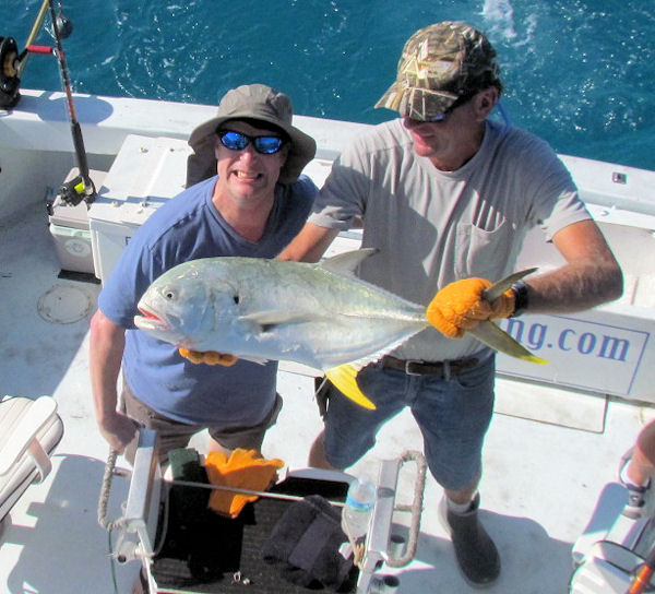 Cravalle Jack Caught in Key West fishing on charter Boat Southbound