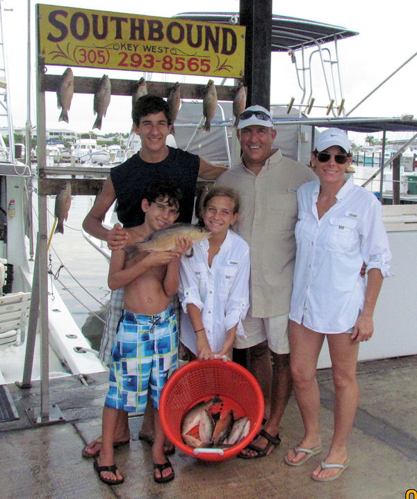 Mangrove Snapper caught in Key West fishing on Charter Boat Southbound