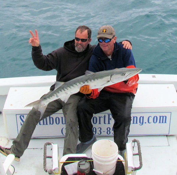 Barracuda caught in Key West fishing on Charter Boat Southboud