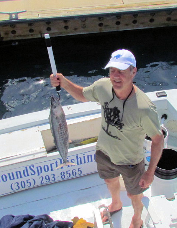Wahoo caught on charterboat Southbound while fishing Key West