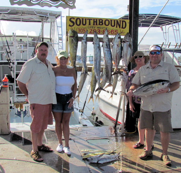 fish caught in Key West fishing on Charter Boat Southboud
