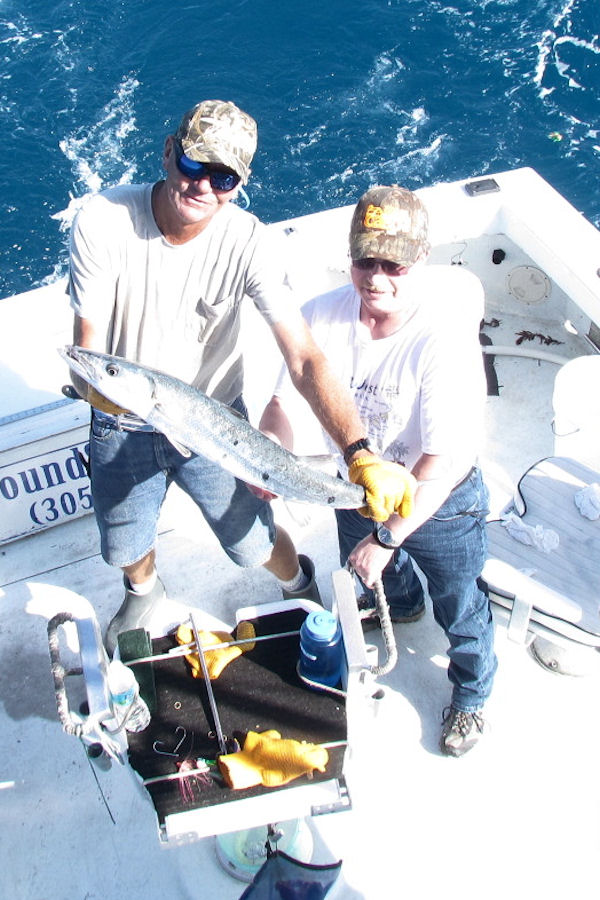 Barracuda Caught in Key West fishing on charter Boat Southbound