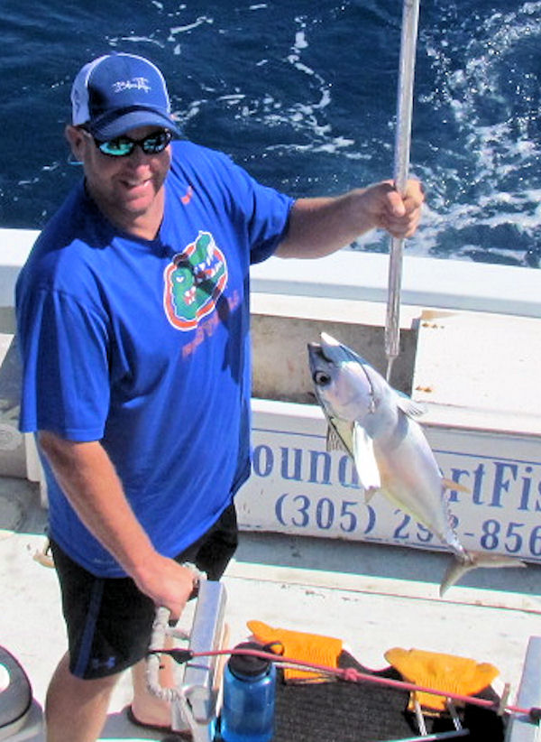 Black Fin Tuna Caught  in Key West fishing on charter boat Southbound