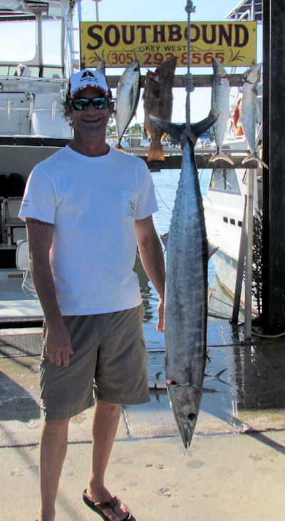 Wahoo caught in Key West fishing on charter boat Southbound