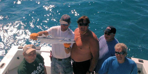 Cero Mackerel caught fishing a half day on charter boat Southbound in Key West Florida