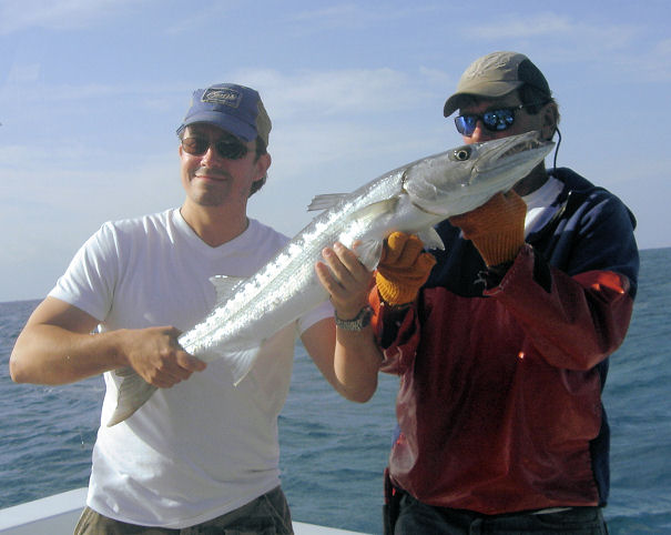 Big Barracuda caught in Key West fishing on charter boat Southbound from Charter Boat Row Key West
