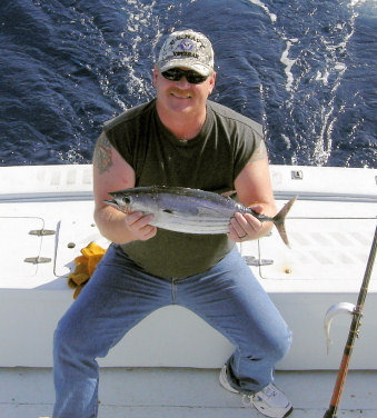 Skip Jack Tuna caught fishing on the charter boat Southbound in Key West, Florida