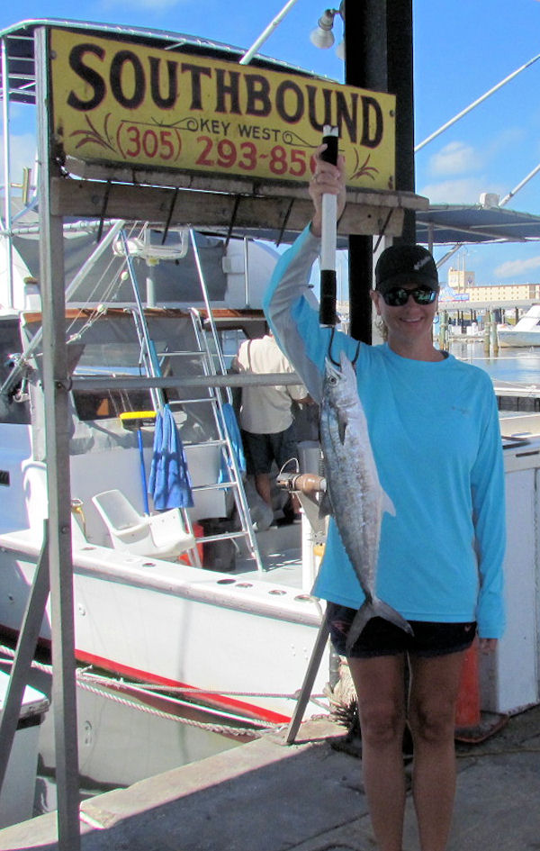 Cero Mackerel caught  in Key West fishing on charter boat Southbound