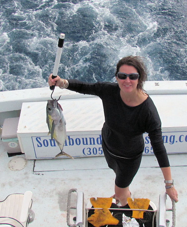 Black Fin Tuna Caught in Key West Fishing on Charter Boat Southbound