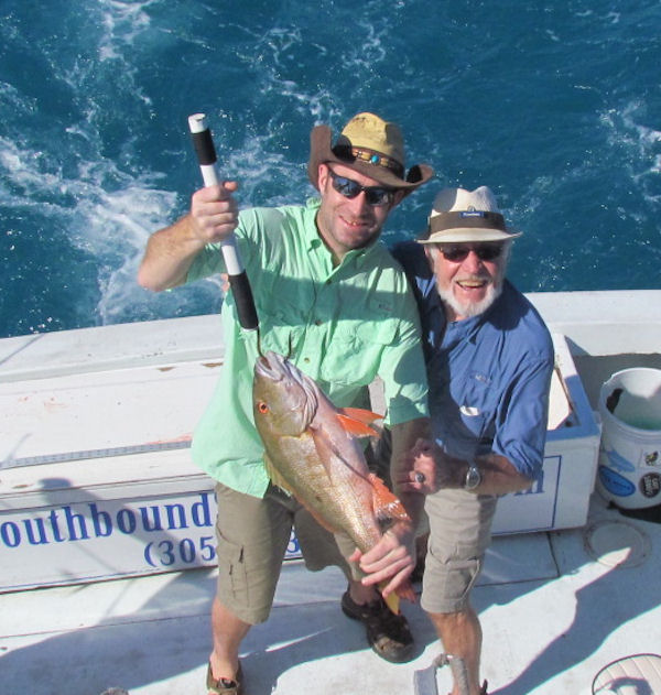 Mutton Snapper caught in Key West fishing on Charter Boat Southbound