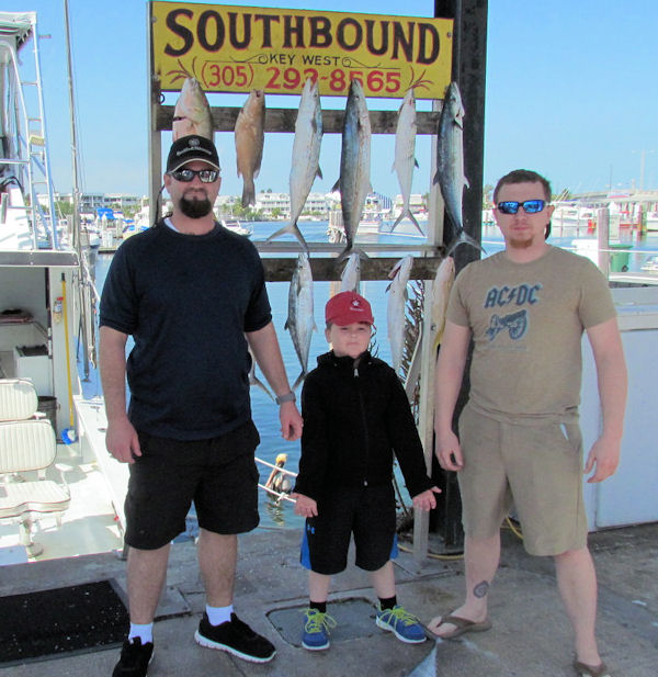 Fish caught in Key West Fishing on Charter Boat Southboun