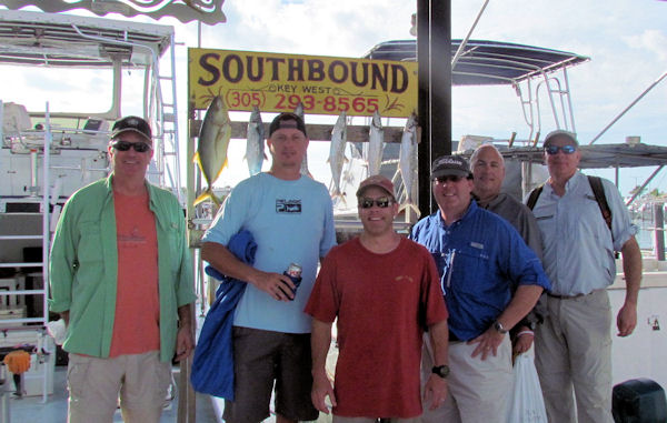 Reef Fish caught  in Key West fishing on charter boat Southbound