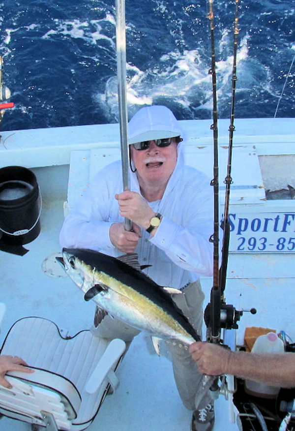 Black Fin Tuna caught in Key West fishing on charter boat Southbound 