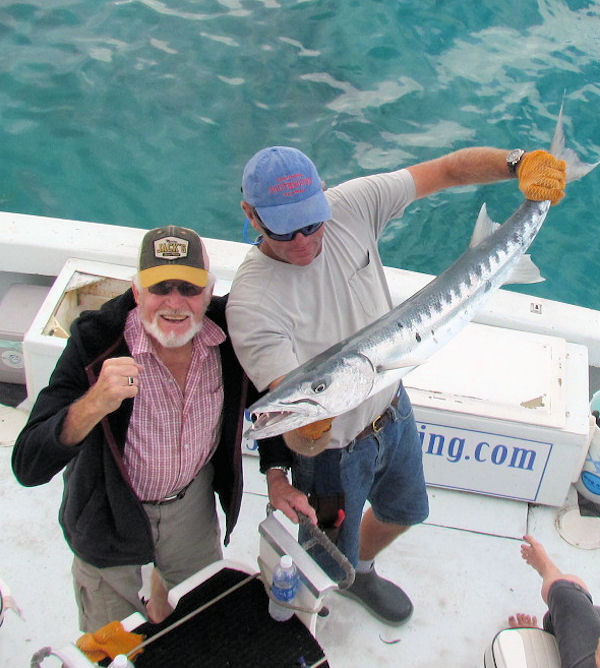 Barracuda caught in Key West fishing on Charter Boat Southbound