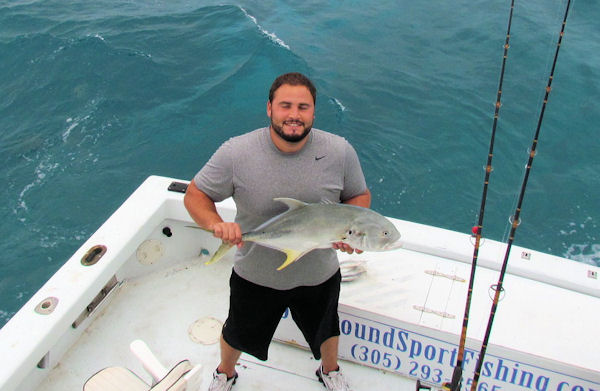 Cravalle Jack Caught and released in Key West fishing on charter boat Southbound