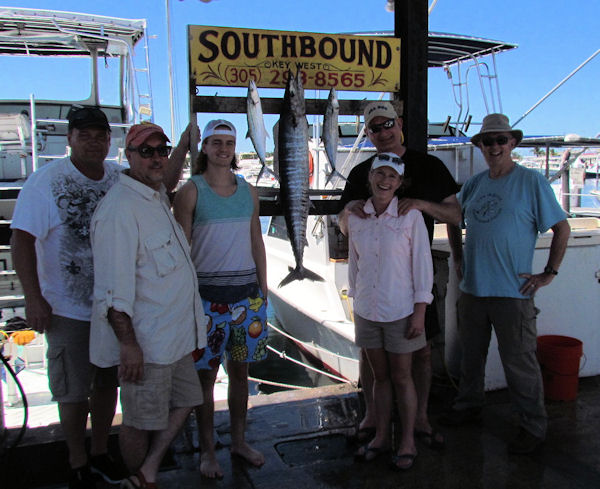 Fish  caught and in Key West Fishing on charter boat Southbound