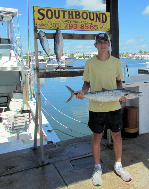 Cero Mackerel caught in Key West fishing on Key West Charter fishing boat Southbound