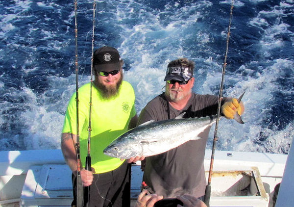 18 lb Bonito caught in Key West fishing on Key west charter boat Southbound