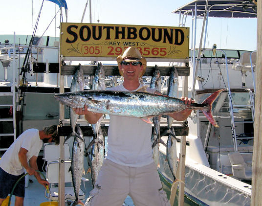 Kingfish caught aboard Southbound in Key West Florida in 2006