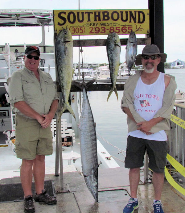 Fish caught in Key West fishing on charter boat Southbound