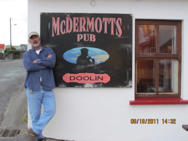 pub  in Ireland when on vacation when not in Key West fishing for a living on Charter Boat Southbound