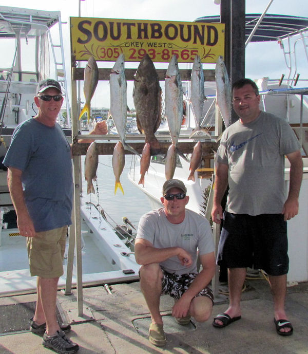 Fish caught in Key West fishing on Charter boat Southbound