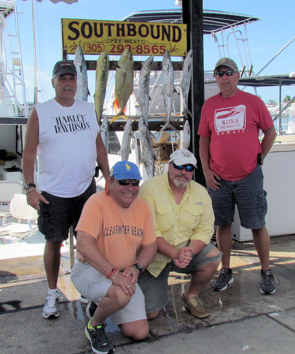 Fish caught in Key West Fishing on Charter Boat Southboun