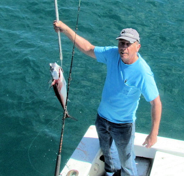 Bonito caught in Key West fishing on charter boat Southbound