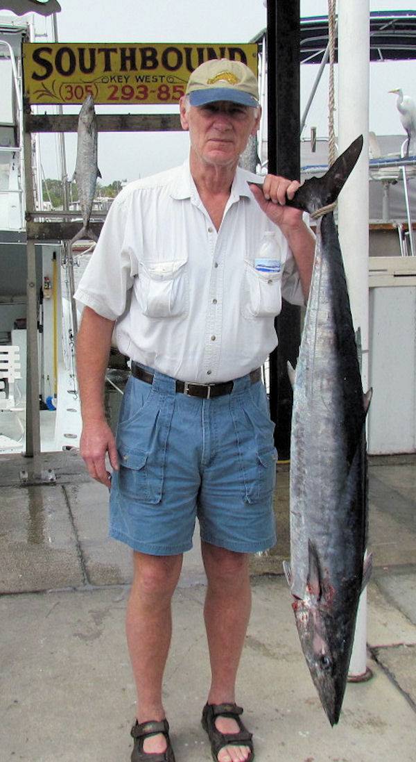 Wahoo caught in Key West Fishing on Charter Boat Southboun