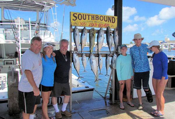 Fish caught in Key West fishing on Charter Boat Southbound