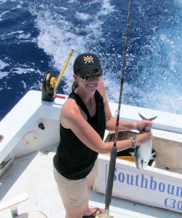 Bonitos caught and released in Key West fishing on Key West charter boat Southbound