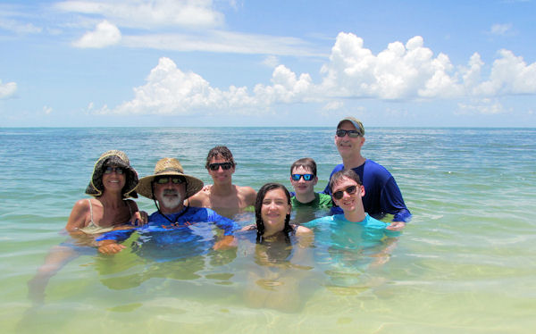Keep in cool in the water at Boca Grand Key West