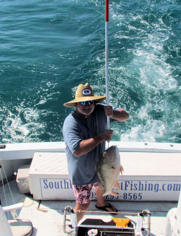 Big Mutton snapper caught in Key West fishing on Key West Charter Boat Southbound