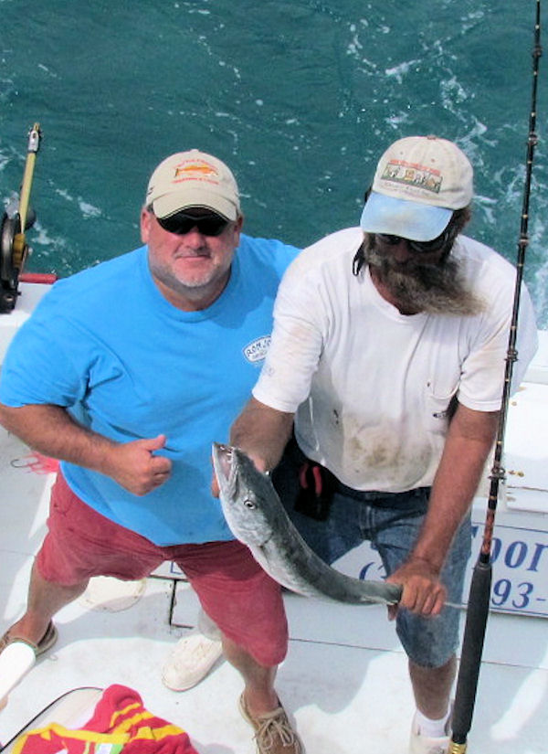 Barracuda caught and released in Key West fishing on charter Boat Southbound