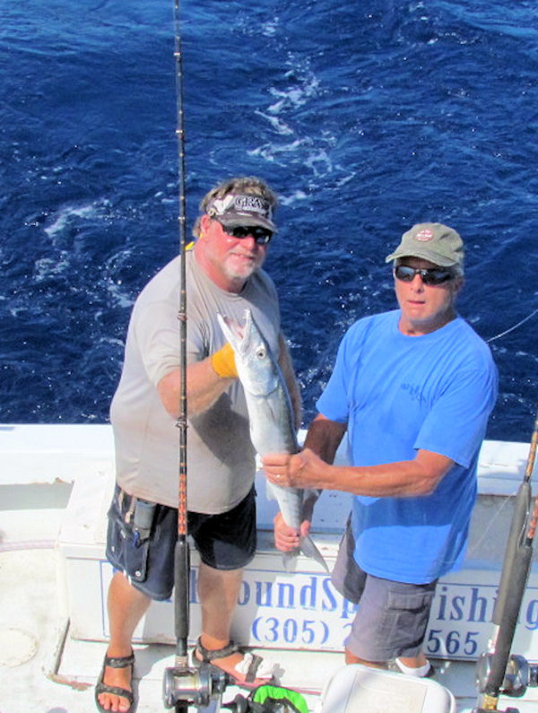 Barracuda  caught in Key West fishing on Key West charter fishing boat Southbound