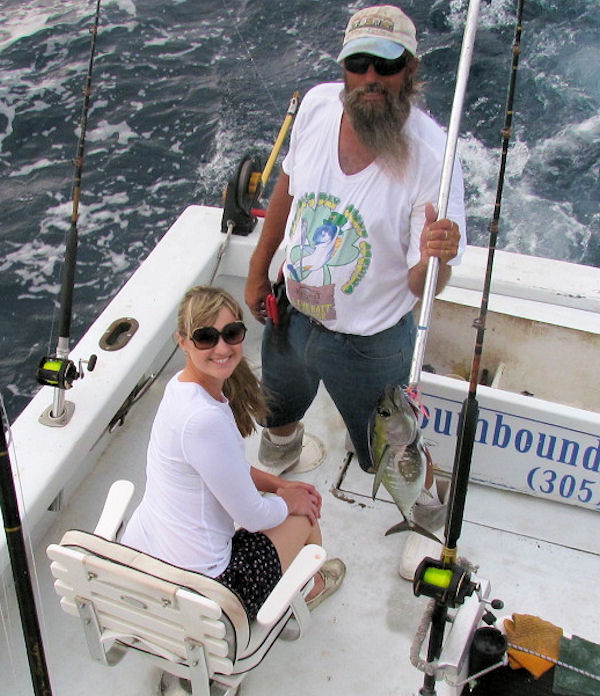 Black Fin Tuna caught in Key West fishing on charter Boat Southbound