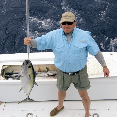 Black Fin Tuna caught deep sea fishing on Key West charter boat Southbound from Charter Boat Row
