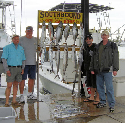 Fish caught deep sea fishing on Key West charter boat Southbound from Charter Boat Row
