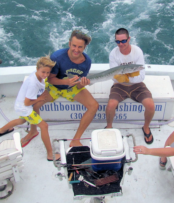 Barracuda caught in Key West fishing on Key West charter fishing boat Southbound