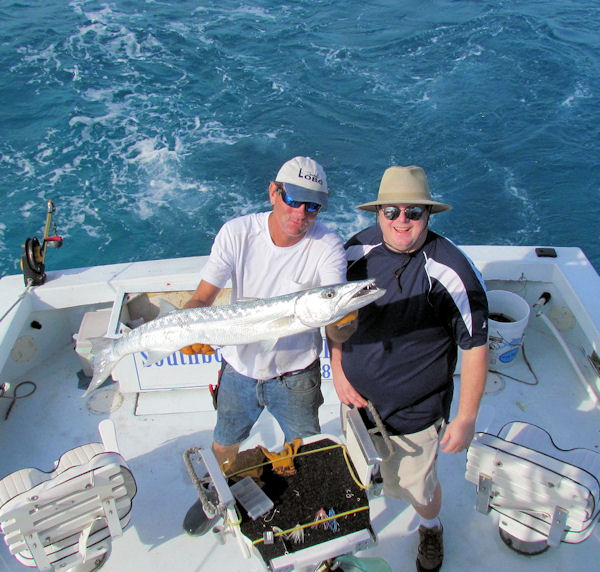 Barracuda caught on Southbound Sportfishing 