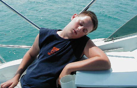 Most Relaxed angler aboard Southbound in Key West Florida in 2004