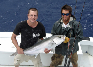 Amberjack caught fishing Key West, Florida on charter boat Southbound